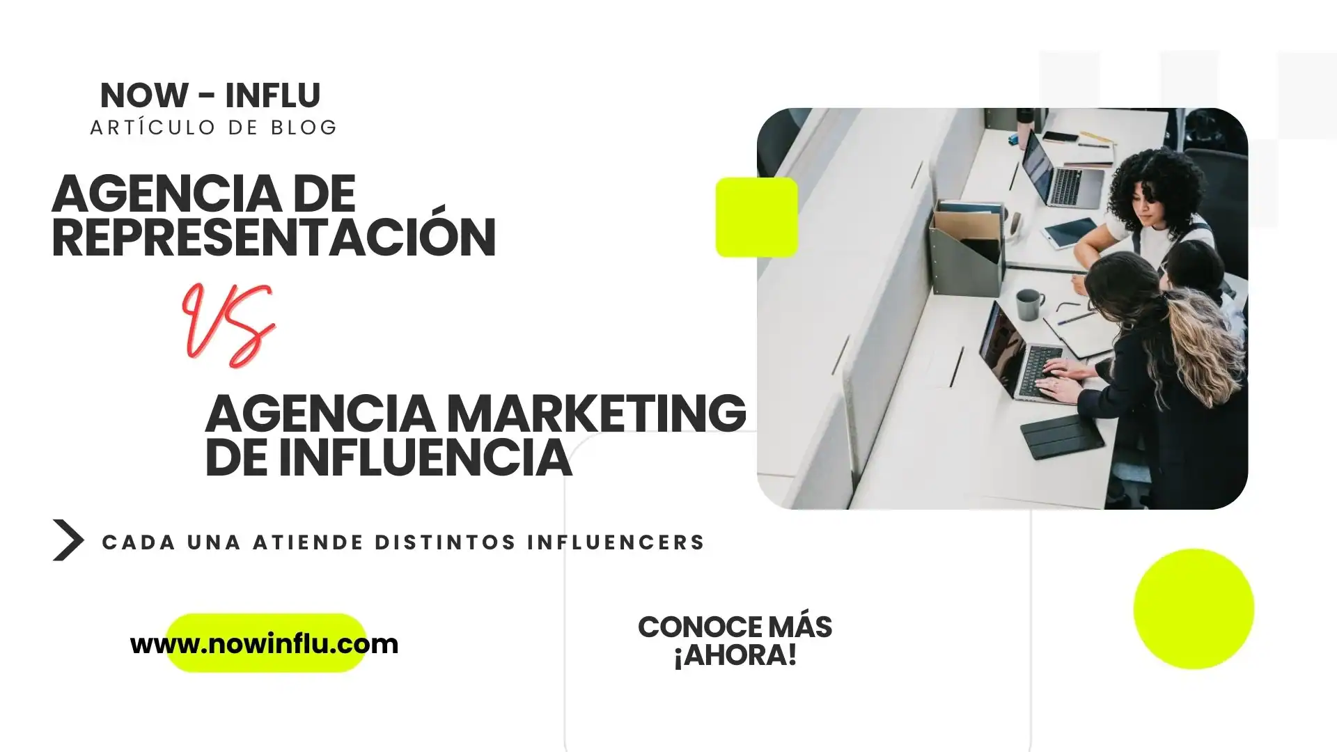 Lee más sobre el artículo Agencia de Representación vs Marketing de Influencia: ¿Cuál Impulsa Mejor Tu Carrera en 2026?